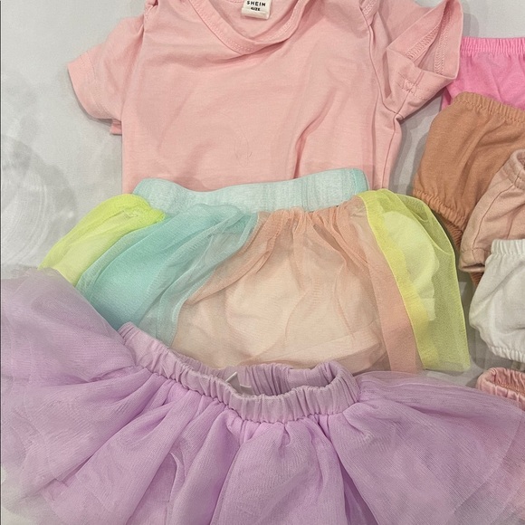 Colorful Kids Tutu Bloomers Shorts Set Variety 15 Pieces - Picture 6 of 8